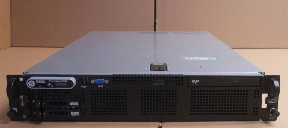 Dell PowerEdge R805 2x AMD 4C Opteron 2350 24GB RAM 2x 160GB HDD 2U Rack Server - Image 2 of 4