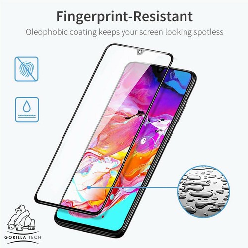 For iPhone 15 Pro 14 13 Tempered Glass 11D Edge to Edge Gorilla Screen Protector - Picture 7 of 12