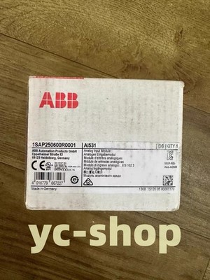 1PC New ABB AI531 1SAP250600R0001 Analyze Input Module Fast via FedEx or DHL