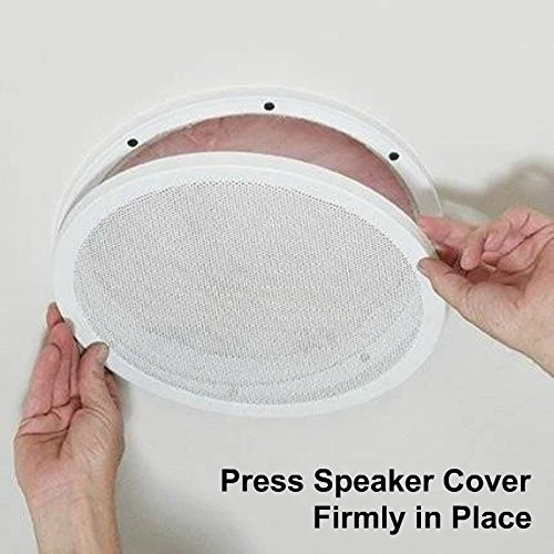 Fundas de altavoz universales de montaje en superficie blancas de 10", par RH-4002-10-2-A Foto 3 de 4