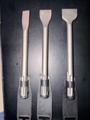 Great set SDS Max Chisel Set (3) up to 2'' wide
