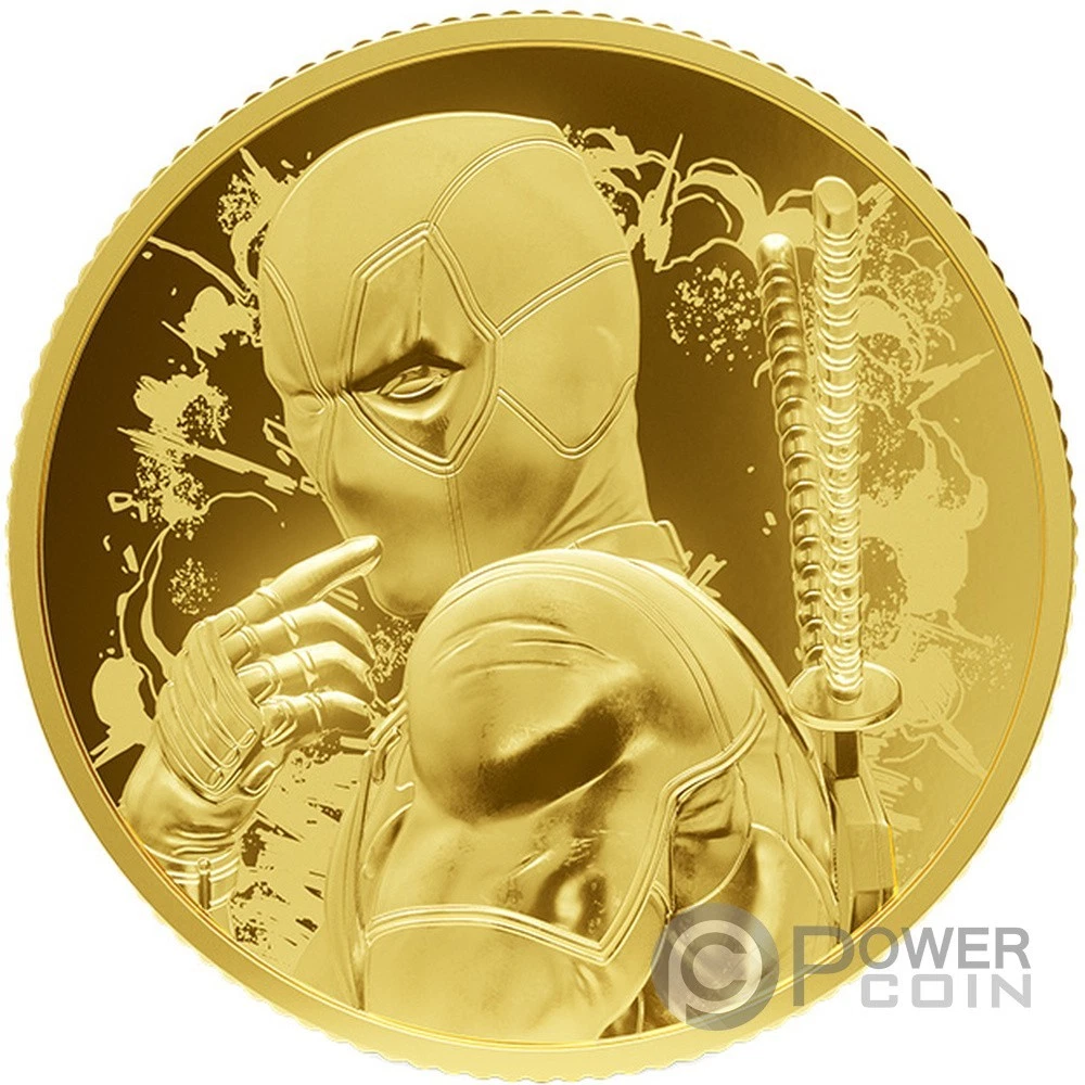 DEADPOOL AND WOLVERINE 1/4 Oz Medalla Oro 2026
