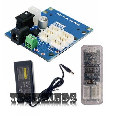 Dynamixel Starter Set+U2D2 Power Hub Board+Power Adapter+U2D2 USB Converter lot