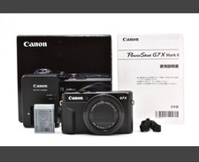 works fine   Canon PowerShot G7 X Mark II 20.1MP Digital Camera Black w/ Battery