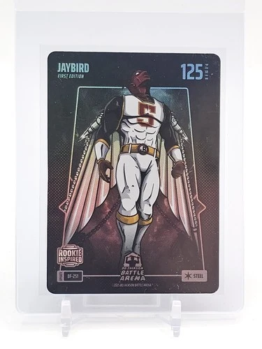JAYDEN DANIELS 2025 BO JACKSON BATTLE ARENA FIRST EDITION #BF-251 STEEL Q7107