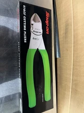 New Snap-On Green 87BCF Diagonal Cutter Pliers Giant Display Wall Mount New 2025