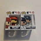Funko Bitty Pop! MLB Mike Trout & Aaron Judge Mini Vinyl Collectible Figurines
