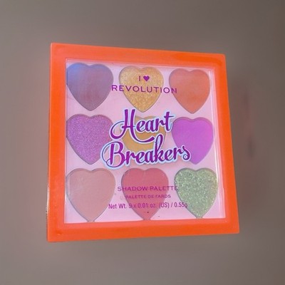 I Love Revolution Heart Breakers Eyeshadow Palette Fiery