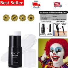 Versatile White Face Body Paint Stick - Perfect for Halloween, Parties  Cosplay