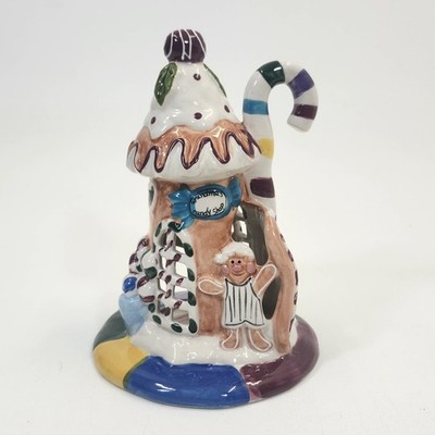 Blue Sky ClayWorks Grandmas Candy Shop Candle Holder Tea Light Gingerbread House