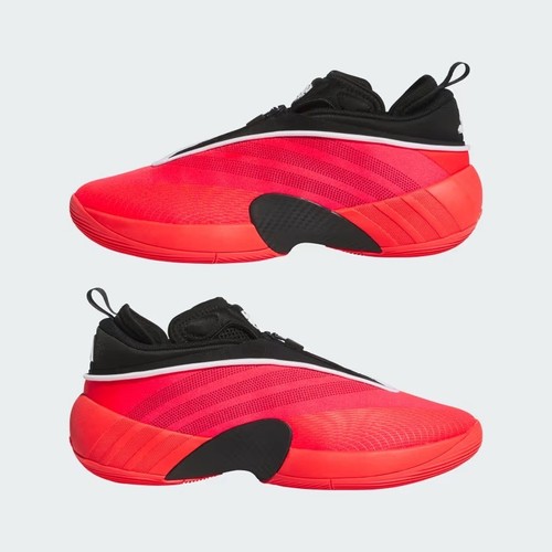 Adidas D.O.N. Edición 7 JS1300 Lucid Red / Core Black / Cloud White Men's Size - Imagen 10 de 10