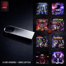 MPC Expansion Bundle USB 398 Programs Trap Kits 808s Chopped Melodies 7.3 gb