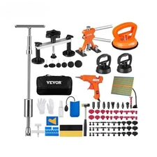 107 PCS Dent Removal Kit Paintless Dent Repair Kit with Lifter, Bridge Puller