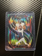 2024 Panini Select - Premier Level Michael Penix Jr. #110 Black & Green Shock 