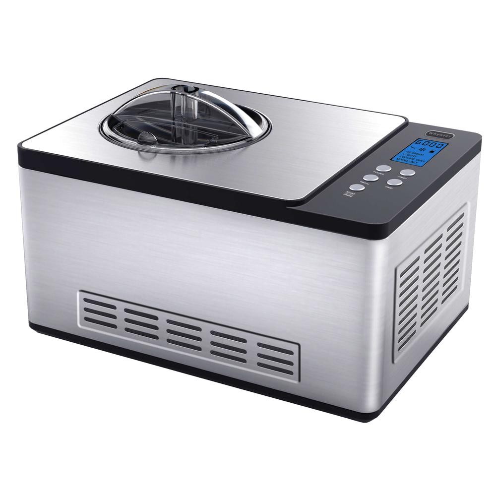 Ice Cream Maker Stainless Steel Bowl 2 Quart