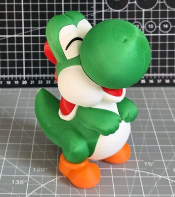 Yoshi Figure - 6'' in Nintendo Model Yoshi's Story Crafted World Figurine