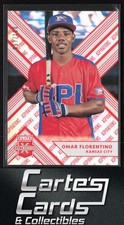 Omar Florentino 2017 Panini Elite Extra Edition #157 Aspirations Orange 97/100