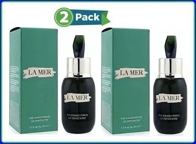 La Mer The Concentrate 1.7 oz / 50 ML New & Sealed In Box 2 pack