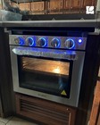 CAMPLUX 21" RV Propane Stove Electronic Igniter 1.8 cu ft Oven 3 Burners Cooktop — photo 3