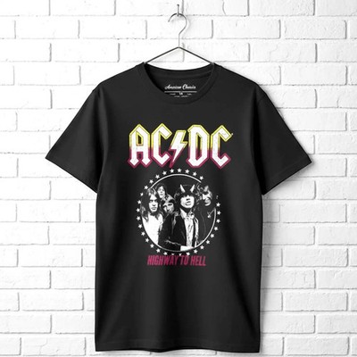 ACDC Highway to Hell Stars Men's T Shirt