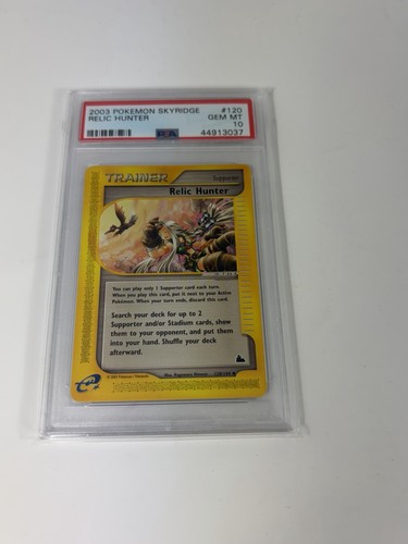 Relic Hunter graded PSA 10 for sale on eBay