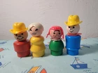 Vintage Fisher Price Little People Farm Family Lot #915 (Complete People!)