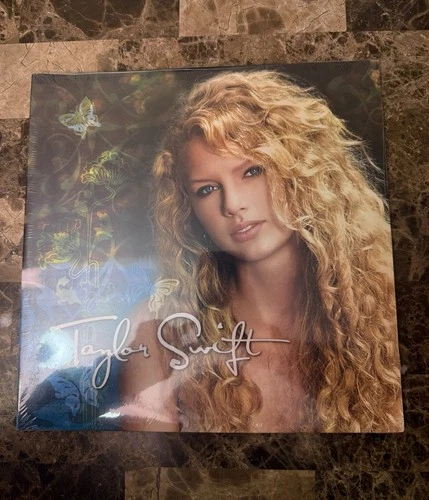 SEALED Taylor Swift Debut 2 LP Black Vinyl Self-Titled Album [SHIPS NEXT DAY]