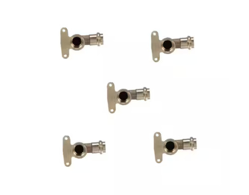 ProPress 1/2 in. Press X FPT Zero-Lead Bronze 90-Degree Hi Ear Elbow (5-Pack)