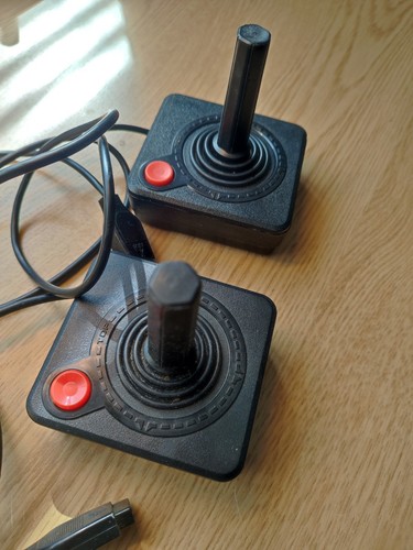 Bundle x2 Atari CX-40 Joystick 9 pin - Tested Working