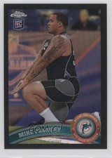 2011 Topps Chrome Black Refractor 165/299 Mike Pouncey #66 2u6