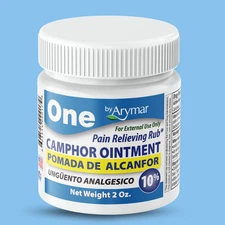 Arymar Camphor Ointment – Comforting Aromatic Balm- 2 fl oz