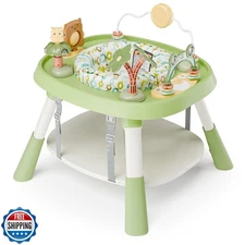 TOLEAD Baby Activity Center, Infant Jumper Activity Center with 5 Toys, Light