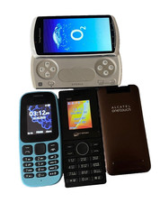 SONY XPERIA PLAY WHITE R800i (Button Missing) Alcatel One Touch Nokia Phone Lot