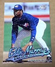 1997 Fleer Ultra #P398 Eddie Murray Platinum Medallion - Angels READ