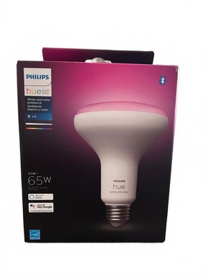 Philips Hue White and Color Ambiance E26 Smart LED Bulb 65W