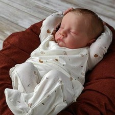 20" Realistic Reborn Baby Dolls Kits Vinyl Silicone Unpainted Newborn Doll DIY