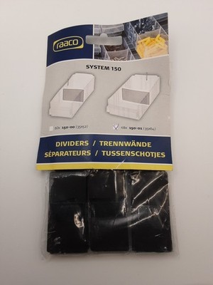 raaco 150-01 Trennwände für Schubladen-Magazin (B x H) 64 mm x 35 mm    