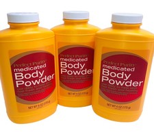 3 Perfect Purity Medicated Body Powder 6oz Re...