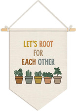 Boho Rainbow Classroom Decor, I Am Kind Brave Positive Affirmations Wall Hanging