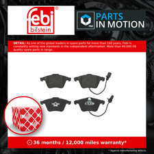 Brake Pads Set fits AUDI A8 D3 Front 2.8 3.0 3.0D 03 to 10 4E0698151F 4F0698151A