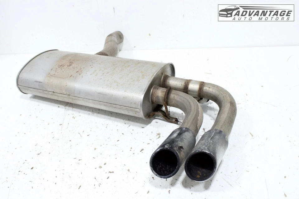 BMW X4 F26 2015-2016 3,0 L V6 N55 SISTEMA DE ESCAPE TRASERO SILENCIADOR TUBO RESONADOR OEM Foto 4 de 4