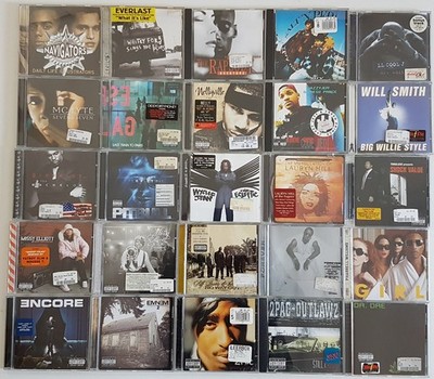 100 x HIP-HOP / RNB / SOUL (EMINEM / 2PAC/ MARY J. BLIGE)**CD-SAMMLUNG 5 (03/26)