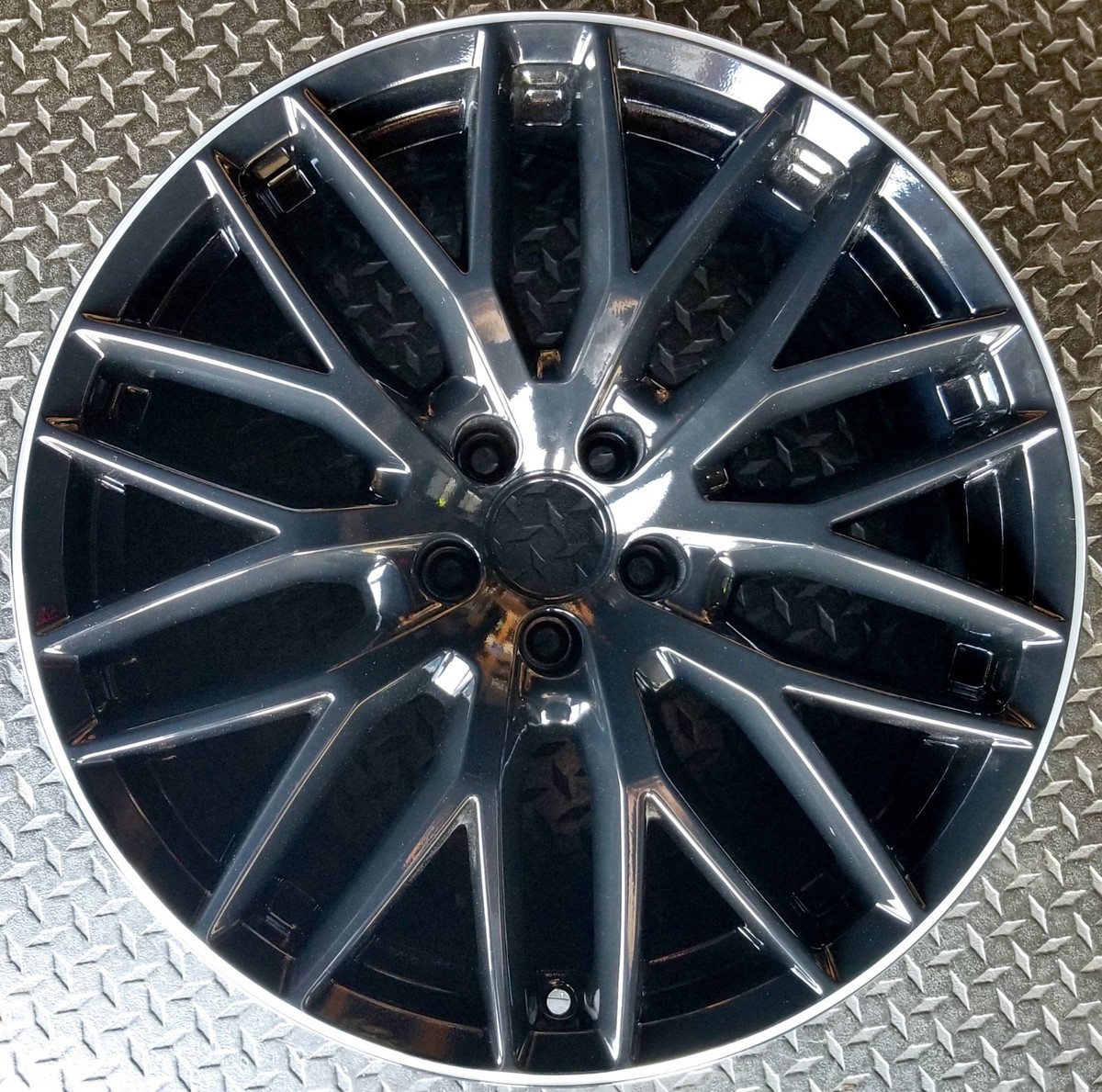 PERFECT Factory Audi A5 S5 19 inch Wheel OEM Black Gray