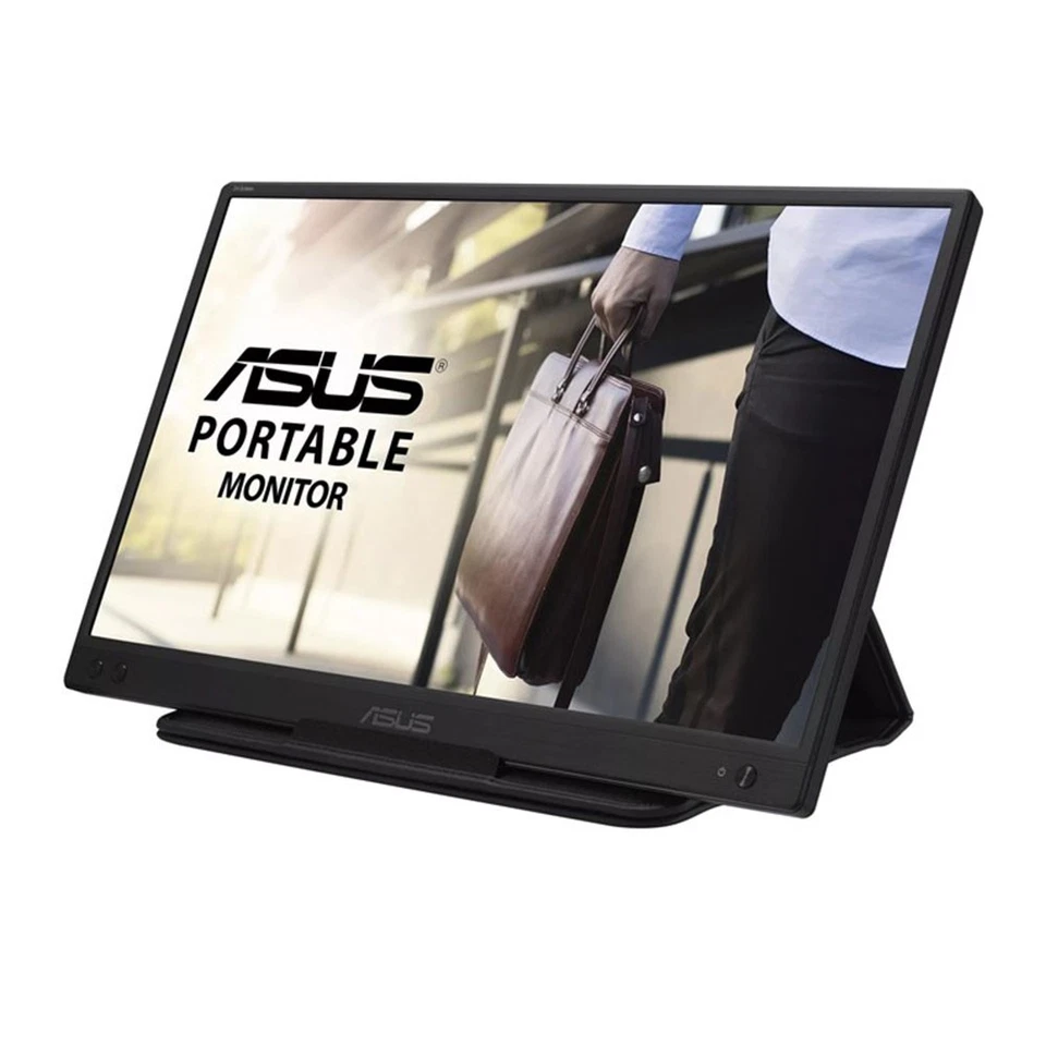 ASUS ZenScreen MB166C 15.6" IPS Full HD 60Hz 5ms USB-C Portable Monitor - Black - Image 2 of 4