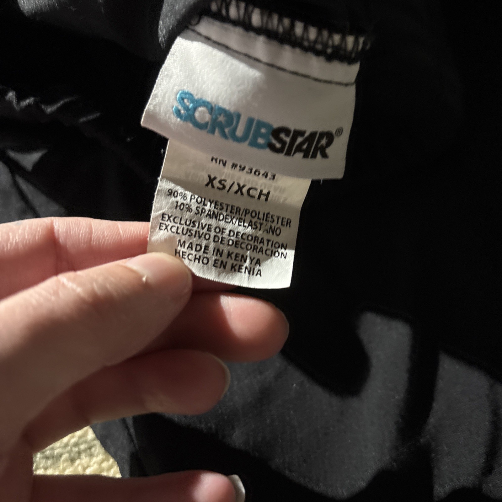 Scrubstar black Performance Drawstring Scrub Pant… - image 4