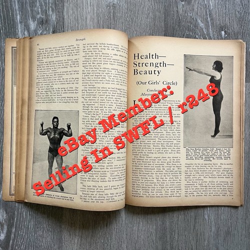 STRENGTH Physical Fitness Culture Magazine ICE HOCKEY WOMAN FEB 1926 VOL 10 N 12 - Picture 18 of 24