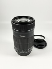 Canon EF-S 55-250mm f/4-5.6 STM IS Zoom Lens - Very Good Condition!
