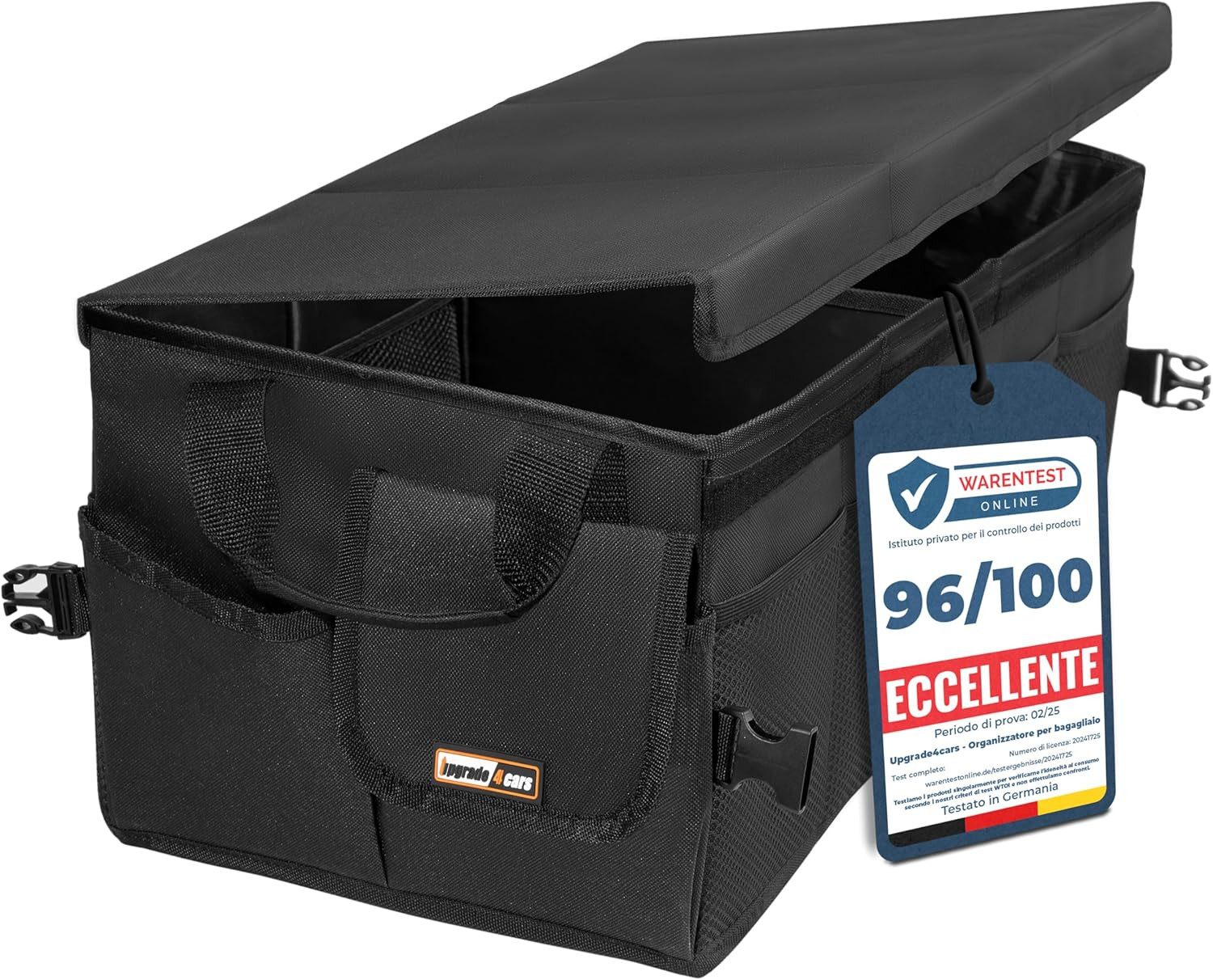 Organizer Bagagliaio Auto Grande | Borsa Porta-oggetti da Baule Universale | Org - Miniatura 11