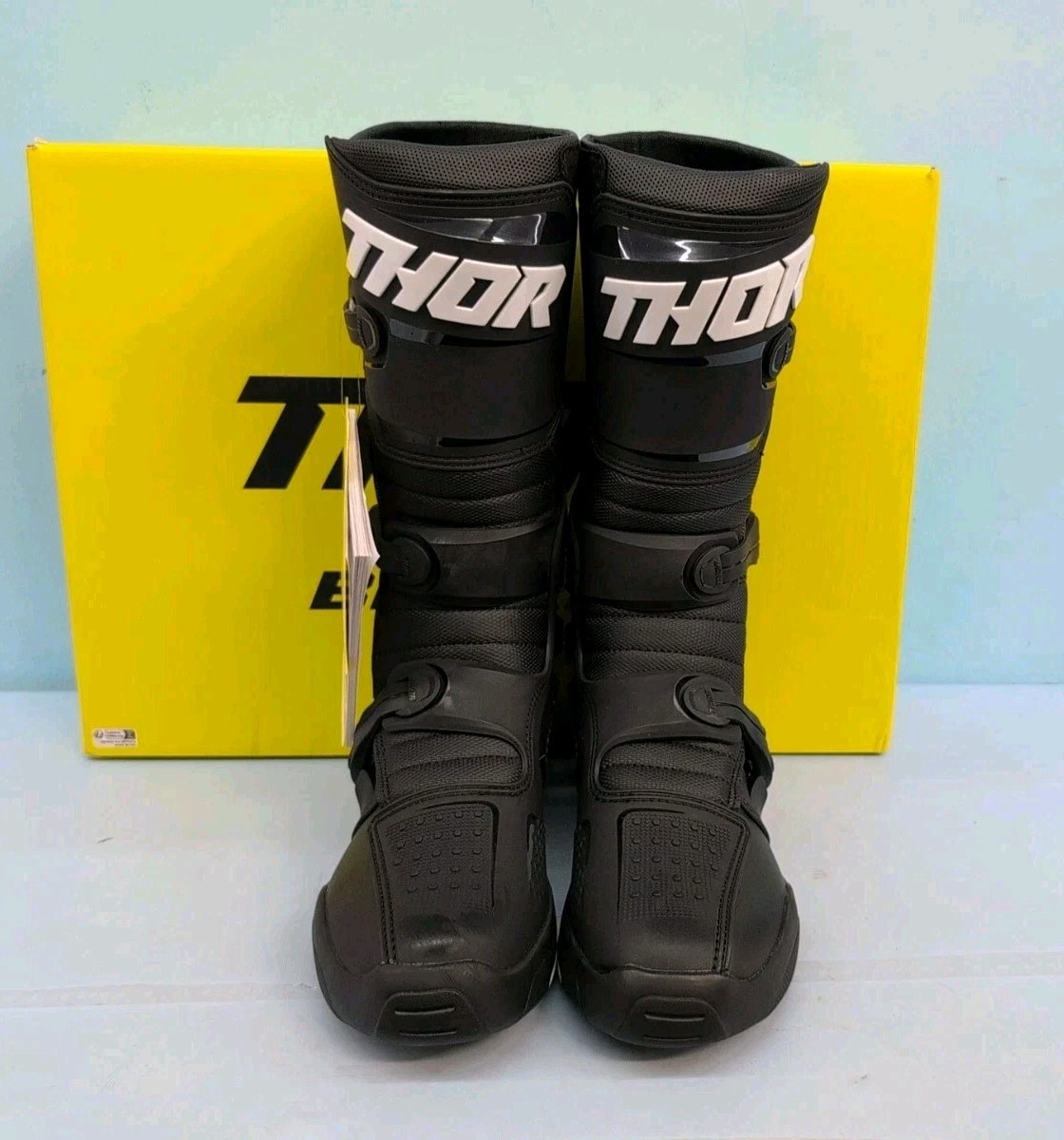Thor Blitz XR Boots - Black/White - Size 11 3410-3077 for sale