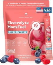Mommy Knows Mom Fuel Electrolyte Drink Mix for Moms, Hydrat